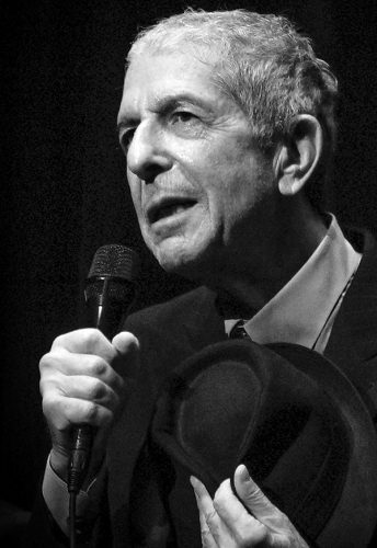 "YOU WANT IT DARKER": These song lyrics by Leonard Cohen reflect an interest in mortality within his extensive body of creative work. Cohen passed away on November 7, 2016. Photo by Rama, Wikimedia Commons, Cc-by-sa-2.0-fr